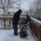 Grilling in a Blizzard